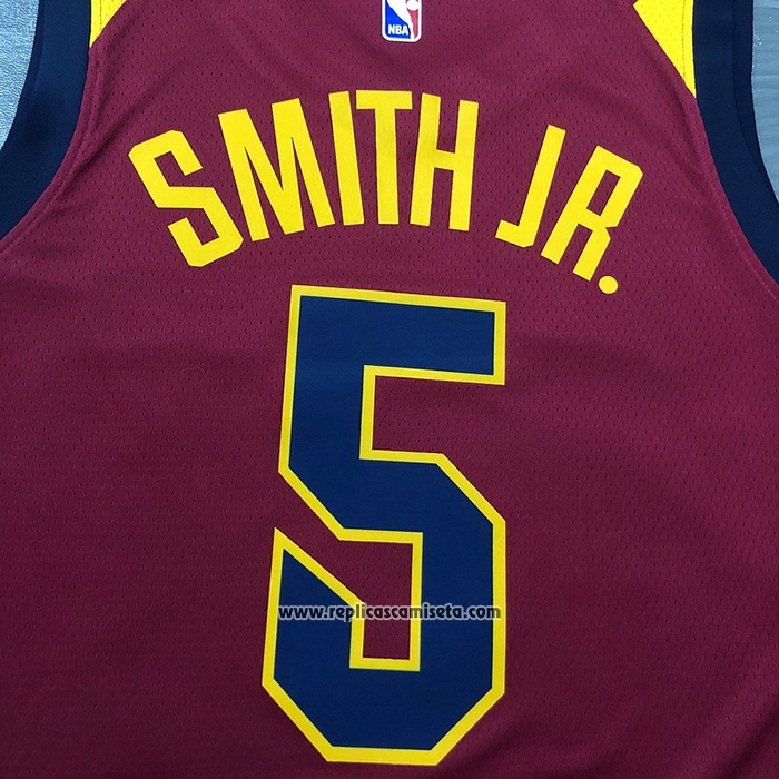 Camiseta Cleveland Cavaliers Dennis Smith Jr. #5 Icon 2018 Rojo